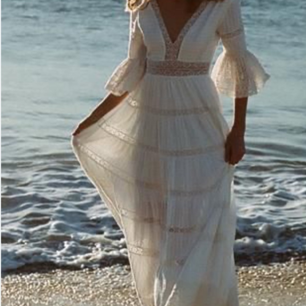 Spell & the Gypsy Tuula senorita gown large with tags